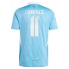 Camiseta de fútbol Bélgica Carrasco 11 Segunda Equipación Euro 2024 - Hombre